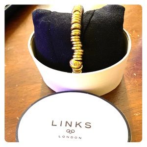 Links of London gold vermeil Sweetie bracelet